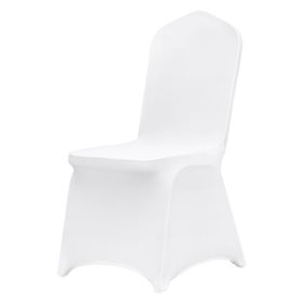 Stretch Spandex Folding Chair Covers, Universal Fitted Chair Cover, Removable Washable Protective Slipcovers, for Wedding, Holiday, Banquet, Part